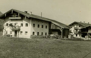 Hausernhof in Inzell früher